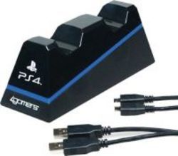 4Gamers Twin Play 'n' Charge Cables for PS4