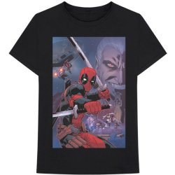 Marvel Deadpool Composite Mens Black T-Shirt Xx-large
