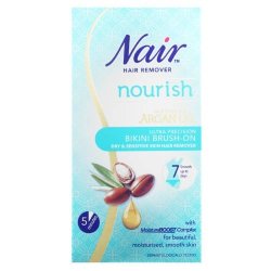 Nair Argan Oil Bikini Brush On Hair Removal Cream
