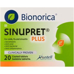 Sinupret Plus Tablets 20 Tablets
