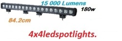 180w Cree T6 Led Bar Spotlight With Black Cover Free Delivery