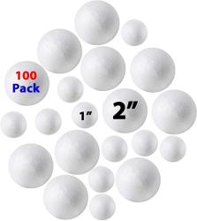1 inch styrofoam balls
