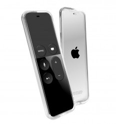 Tuff-Luv Transparent Remote Case For Apple TV 4TH Generation in Clear