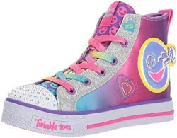 Skechers Kids Girls' Twinkle Lite-happy Pals Sneaker Multi 13 Medium Us Little Kid