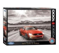 2015 Ford Mustang GT 1000 Piece Puzzle Box Set