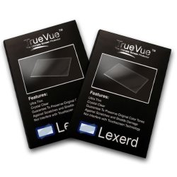 Lexerd - Canon Powershot S100 Truevue Crystal Clear Digital Camera Screen Protector Dual Pack Bundle