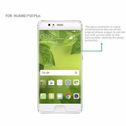 Huawei P10 Plus Screen Protector Nillkin H Tempered Glass Anti Glare Anti Fingerprints Crystal Clear 0.33MM Ultra Thin 9H Hardness Glass Protector For Huawei
