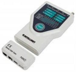 Intellinet 5-IN-1 Cable Tester - Tests 5 Commonly Used Network And Computer Cables
