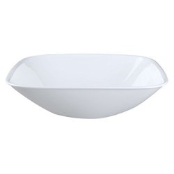 Corelle Square Pure White 1.5 Quart Serving Bowl Set Of 4