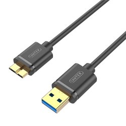 UNITEK USB Type-a Male To Micro USB Type-b Male USB 3.0 Cable - 1M