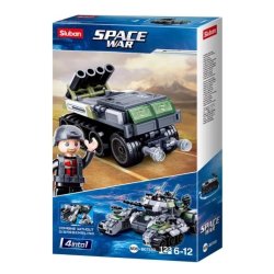Sluban Space War 4 Into 1 128PCS