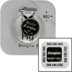 Energizer 362 361 Silver Oxide Watch Battery Box 10