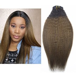 Lacer Hair Extensions Brazilian Human Hair Clip In Hair Extensions