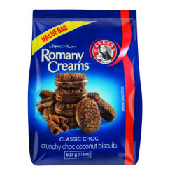 Bakers Romany Creams Classic Choc 1 X 500G
