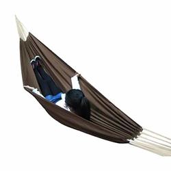 Hellowland 102.4"X59" Hammock Brown Hanging Rope Hammock Chair Hanging Swing Chair For Indoor And Outdoor