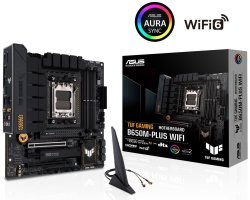 Asus Tuf Gaming B650M-PLUS Wifi Amd B650 Ryzen Socket AM5 Micro-atx Desktop Motherboard