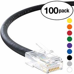 Ethernet Cable CAT5E Cable UTP Non-Booted 20 FT 1Gigabit/Sec Network/Internet Cable Yellow 10 Pack InstallerParts 350MHZ Professional Series