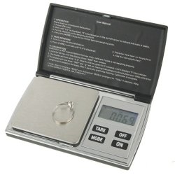 100g 0.01g Flip Open Digital Scale With Backlight Lcd Screen