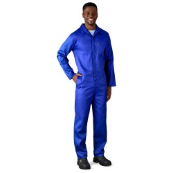 Safety Polycotton Boiler Suit SIZE-40 Colour-royal Blue