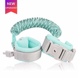 Anti Lost Wrist Link Toddler Safety Wrist Leash With Child Lock For Kids - 6.5FT Light Green