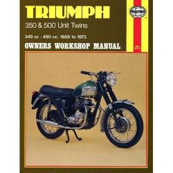 Haynes 0137 Triumph 350 & 500 Unit Twins 1958 To 1973 Repair Manual