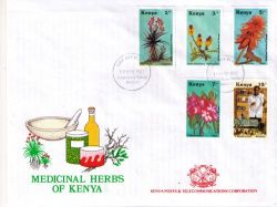 Kenya 1987 Medical Herbs Of Kenya First Day Cover