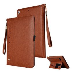 Ipad Air Case Ipad 9.7 Case Synthetic Leather Wallet Case Carrying Bag For Ipad Air Ipad Air 2 Ipad Pro 9.7 Ipad 9.7 With