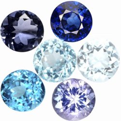 Collectors Dream 6 Different Gemstones All 100% Natural 0.360cts In Total