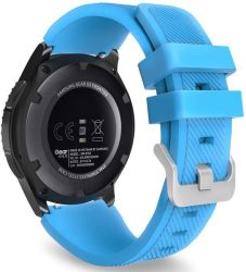 Mdm Samsung Gear S3 Frontier classic Watch Strap-light Blue