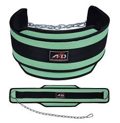 Ard Weight Lifitng Belt Neoprene Belt Excercise Belt Heavy Chain Green