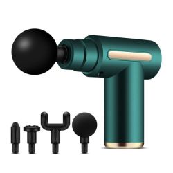 Pro-therapy Hot Cold Compress 6 In 1 Rechargeable Massage Gun Green