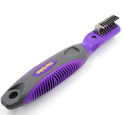 Mat Remover By Hertzko - Suitable For Dogs And Cats - Great Tool For Removing Tangles Mats Knotted Or Dead Hair