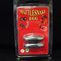 Rattlesnake Egg Singing Magnets 2 Per Packet