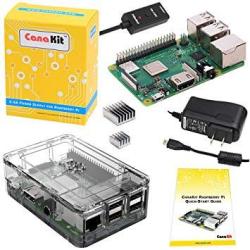 CanaKit Raspberry Pi 3 B+ B Plus With Premium Clear Case And 2.5A Power Supply