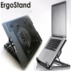 Ergostand Adjustable Laptop Cooling Pad Laptop Cooler Pad With Fan