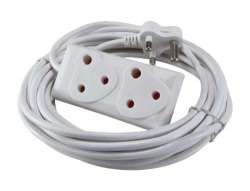 20m Extension Cord With A 2-way Multiplug