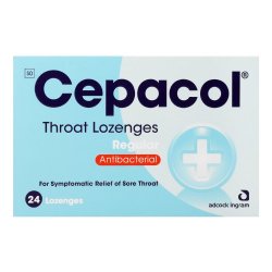 Cepacol Throat Lozenges Regular 24 Lozenges