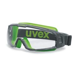 Uvex Clear U-sonic Wide-vision Safety Goggles