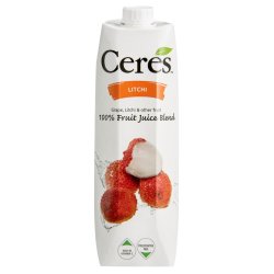 Ceres - 100% Fruit Juice Blend Litchi Carton 1LTR