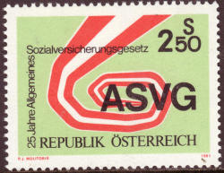 Austria 1981 Unmounted Mint Sg 1892 General Social Insurance Act