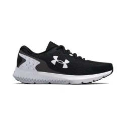 Under Armour Men's Charged Rogue 3 Road Running Shoes - Black white - UK6