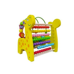 Toy - Wooden Giraffe Abacus