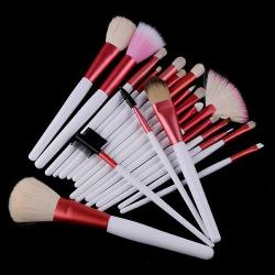 20 Pcs Brush Professional Makeup Cosmetic Brush Set Kit Case