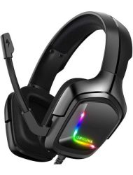 Onikuma K20 Gaming Headset Over-ear Headphones With Microphone - Black