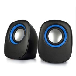 Tuff-luv X2 USB Powered MINI Compact Stereo Speakers With 3.5MM Audio Input