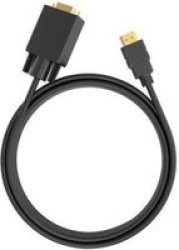 Ultralink Ultra Link HDMI To Vga Cable Black