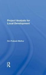 Project Analysis For Local Development Hardcover