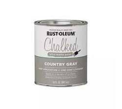 Chalked Paint Ultra Matte Paint Country Gray 887ML