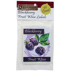 Blackberry Fruit Wine Labels