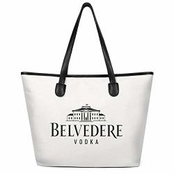 Mother Party Reusable Tote Bag Belvedere-vodka-white Classic Shoulder Tote Lightweight Foldable Canvas Book Tote